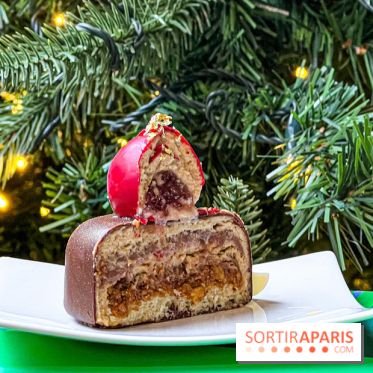 La Bûche de Noël 2024 du Printemps Haussmann par Bryan Esposito - image00021