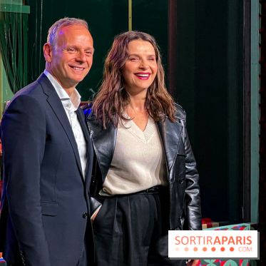 Les vitrines de Noël 2024 du Printemps Haussmann avec Juliette Binoche - image00005