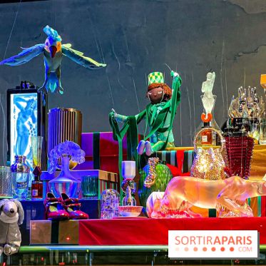 Les vitrines de Noël 2024 du Printemps Haussmann avec Juliette Binoche - image00020