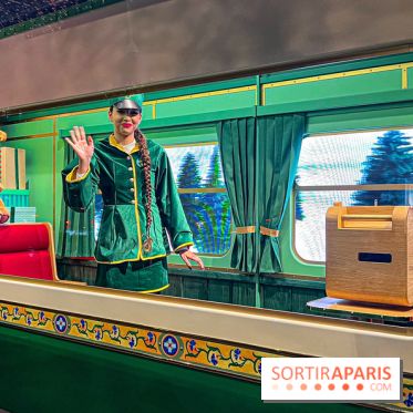 Les vitrines de Noël 2024 du Printemps Haussmann avec Juliette Binoche - image00040