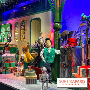 Les vitrines de Noël 2024 du Printemps Haussmann avec Juliette Binoche - image00046