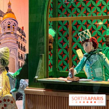 Les vitrines de Noël 2024 du Printemps Haussmann avec Juliette Binoche - image00017