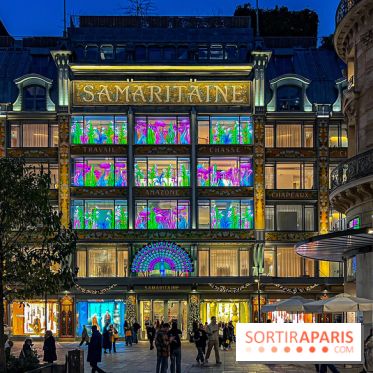 Les vitrines de Noël 2024 de la Samaritaine : Thoiry Lumières Sauvages envahit le grand magasin - Les vitrines de Noël 2024 de la Samaritaine : Thoiry Lumières Sauvages envahit le grand magasin 1125698