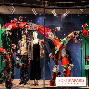 Les vitrines de Noël 2024 de la Samaritaine : Thoiry Lumières Sauvages envahit le grand magasin - Les vitrines de Noël 2024 de la Samaritaine : Thoiry Lumières Sauvages envahit le grand magasin 1125734