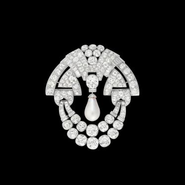 Une exposition de bijoux gratuite : rendez-vous sur les Grands Boulevards à L’École des Arts Joailliers Paris - 65. Van Cleef & Arpels, Broche, vers 1930   Collection Van Cleef & Arpels