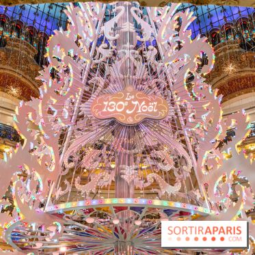 Le sapin de Noël des Galeries Lafayette 2024