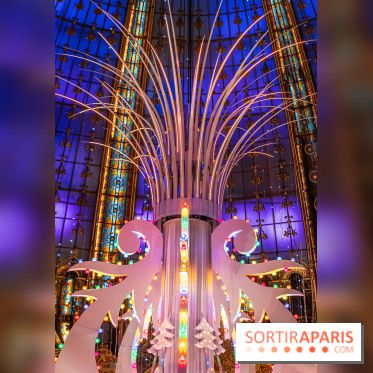 Le sapin de Noël des Galeries Lafayette 2024
