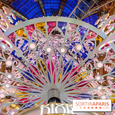 Le sapin de Noël des Galeries Lafayette 2024