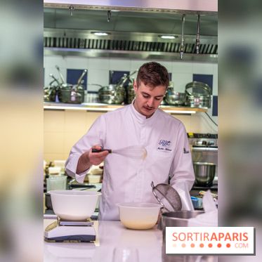 Cours de cuisine au Ritz : la bûche de Noël 2024 -  A7C6208