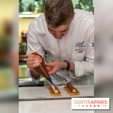 Cours de cuisine au Ritz : la bûche de Noël 2024 -  A7C6257