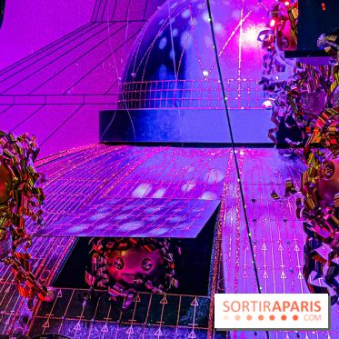Les vitrines de Noël 2024 des Galeries Lafayette Haussmann avec Vianney et Kevin Germanier