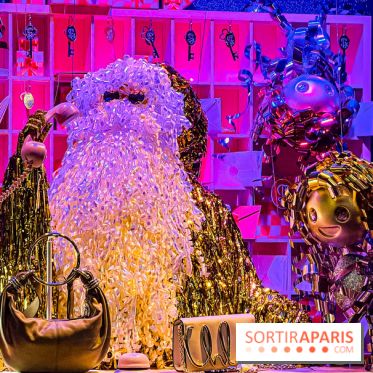 Les vitrines de Noël 2024 des Galeries Lafayette Haussmann avec Vianney et Kevin Germanier - image00056