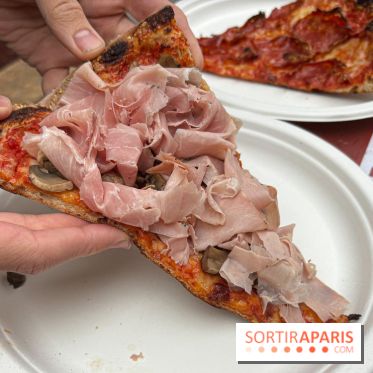 Boni's pizza - la margherita avec du parma