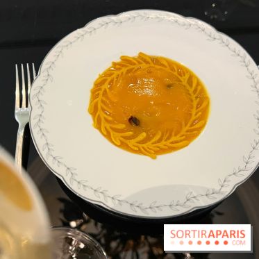 Le Grand Diner, Hôtel San Régis - Potage de courge