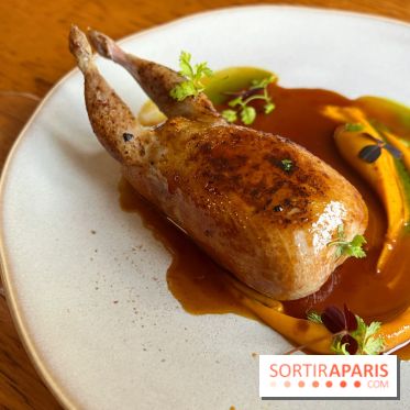 Fugue Restaurant - Caille farcie au cochon