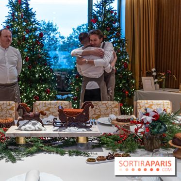 La Bûche de Noël 2024 et créations de Fête du Cheval Blanc par Maxime Frédéric et son équipe