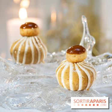 La bûche de Noël Hespéridée du Peninsula Paris 2024 et galette des rois 2025 -  A7C2247