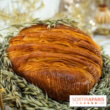 La bûche de Noël Hespéridée du Peninsula Paris 2024 et galette des rois 2025 -  A7C2249