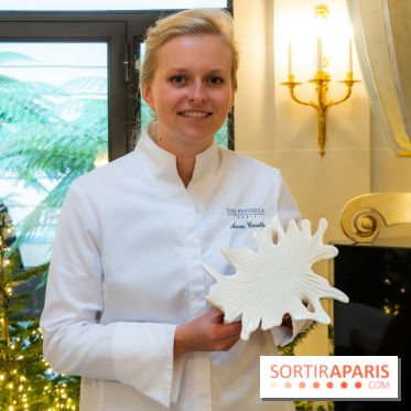 La bûche de Noël Hespéridée du Peninsula Paris 2024 et galette des rois 2025 -  A7C2263