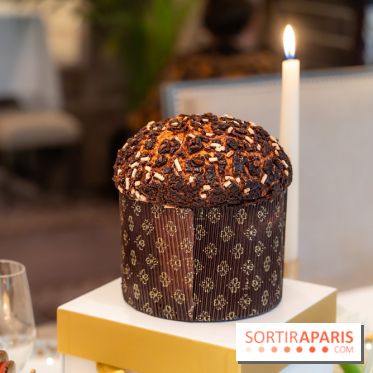 La bûche de Noël Triton du Shangri La Paris 2024 par Maxence Barbot et sa galette des rois 2025 - photos