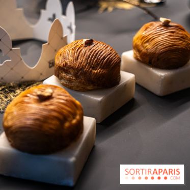 Les bûches de Noël de Jeffrey Cagnes 2024 - photos -  galette des rois 2025