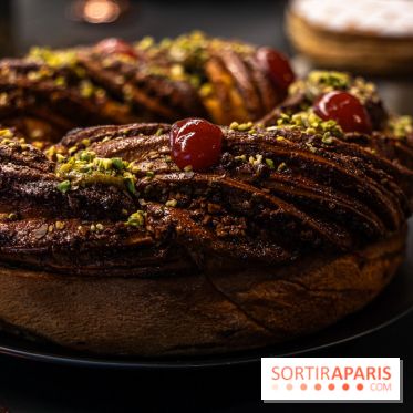 Les bûches de Noël de Jeffrey Cagnes 2024 - photos -  galette des rois 2025