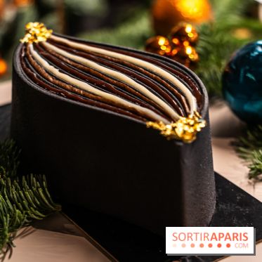 Les bûches de Noël de Jeffrey Cagnes 2024 - photos -  Vaniglia : Bûche Signature