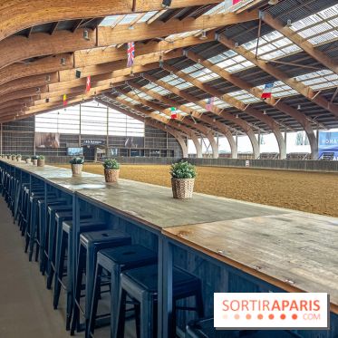 Bo Ranch, le restaurant - bar, site événementiel et lieu de compétition de Reining - manège - dîner