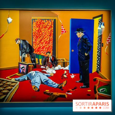 Exposition Faits divers : quand l'art contemporain raconte le crime au MAC-VAL - photos - IMG20241127111538