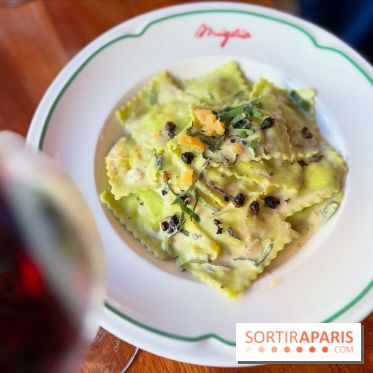 Miglia - Ravioli ricotta, sauge, parmesan