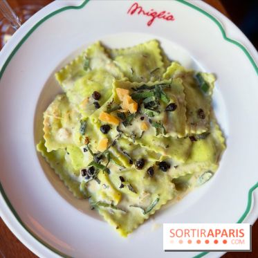 Miglia - Ravioli ricotta, sauge, parmesan