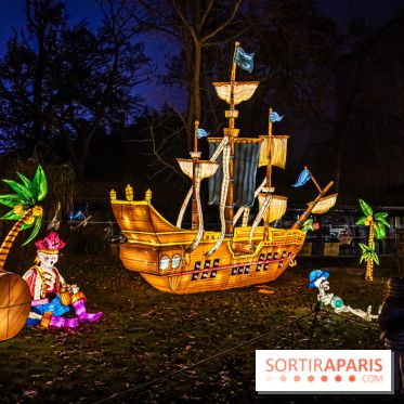 L'Odyssée Lumineuse 2024, le parcours de lumières au Parc Floral - les photos -  pirates