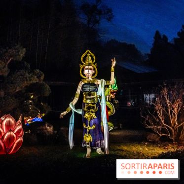 L'Odyssée Lumineuse 2024, le parcours de lumières au Parc Floral - les photos - Asie