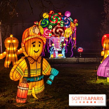 L'Odyssée Lumineuse 2024, le parcours de lumières au Parc Floral - les photos -  pain d'épice