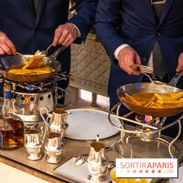 Le tea time Impérial de Noël du Ritz Paris, l'expérience exceptionnelle - les photos -  crêpes Suzette 