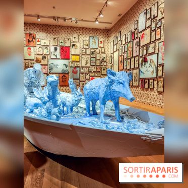 S'éclairer sans fin : l'exposition poétique d'Edi Dubien au musée de la Chasse et de la Nature - photos - IMG20241209145712