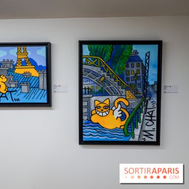 M. Chat, nos photos de son expo à la Galerie Brugier-Rigail