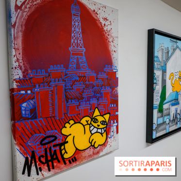 M. Chat, nos photos de son expo à la Galerie Brugier-Rigail