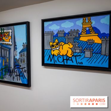 M. Chat, nos photos de son expo à la Galerie Brugier-Rigail