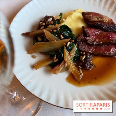 Au Trou Gascon - Echine de cochon, pruneaux