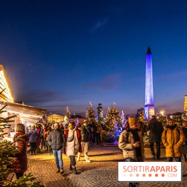 Le Marché de Noël de la Place de la Concorde à Paris -  A7C9421