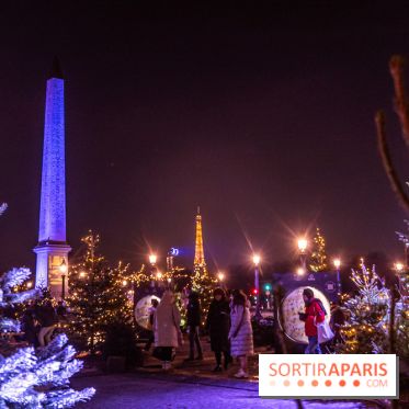 Le Marché de Noël de la Place de la Concorde à Paris -  A7C9484