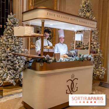 Le salon de thé de Noël du George V pour une pause gourmande - les photos  - Christmas Corner
