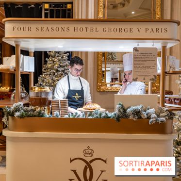 Le salon de thé de Noël du George V pour une pause gourmande - les photos  -  Christmas Corner