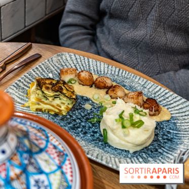 Inalis, le restaurant bistronomique à Fontainebleau - Seine-et-Marne 77 - Photos -  Saint-Jacques et purée de panais