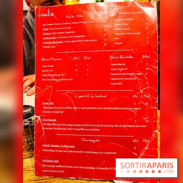 Inalis, le restaurant bistronomique à Fontainebleau - Seine-et-Marne 77 - Photos - carte - menu