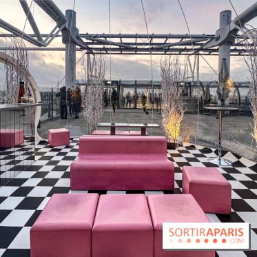 Bulle de rêves : la terrasse d'hiver du restaurant George au sommet du Centre Pompidou