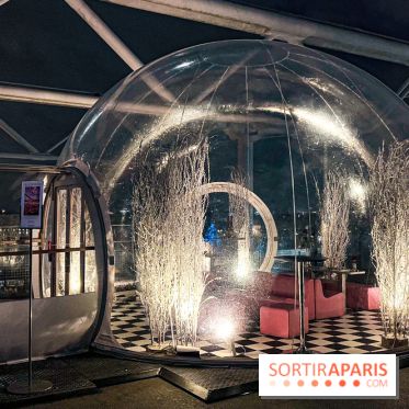 Bulle de rêves : la terrasse d'hiver du restaurant George au sommet du Centre Pompidou