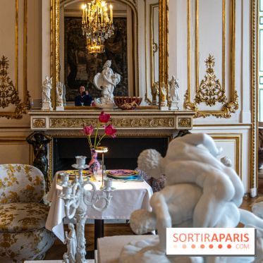 Café Ginori à Paris - tea time et apéritivo Place Vendôme - cheminée