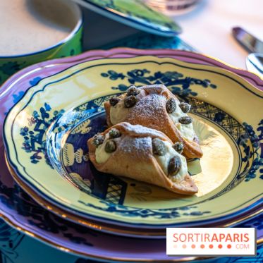 Café Ginori à Paris - tea time et apéritivo Place Vendôme - cannolo